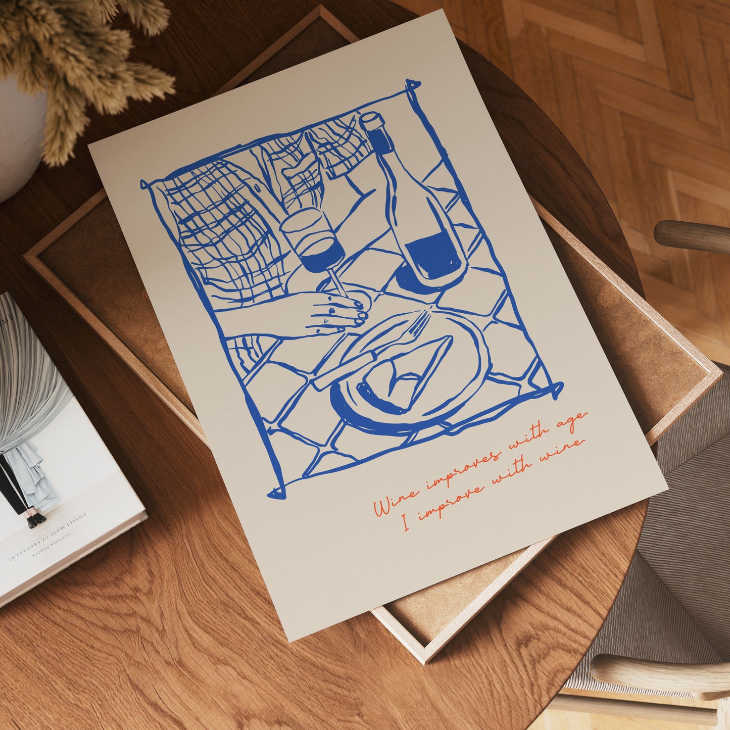 Better With Wine Poster