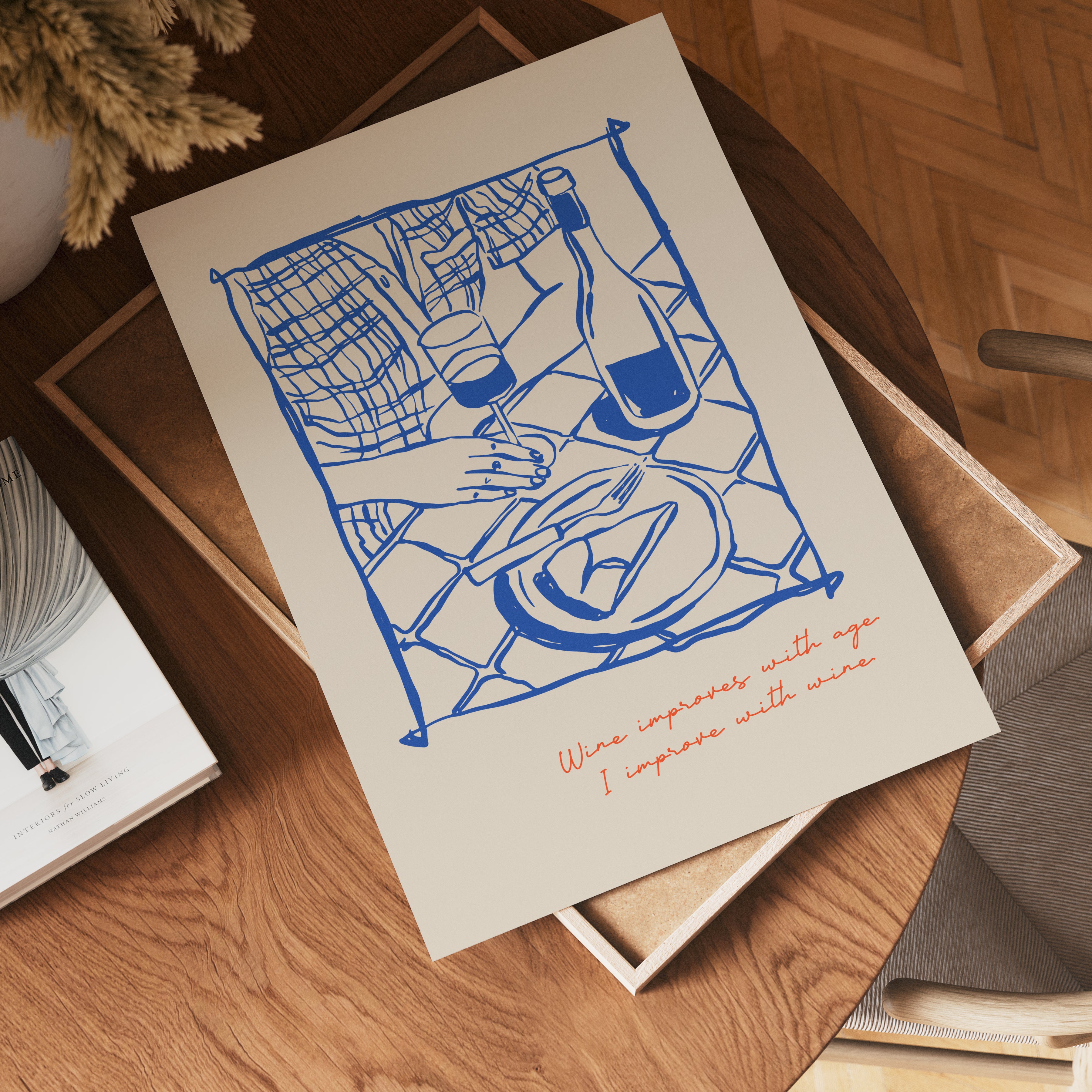 Better With Wine Poster