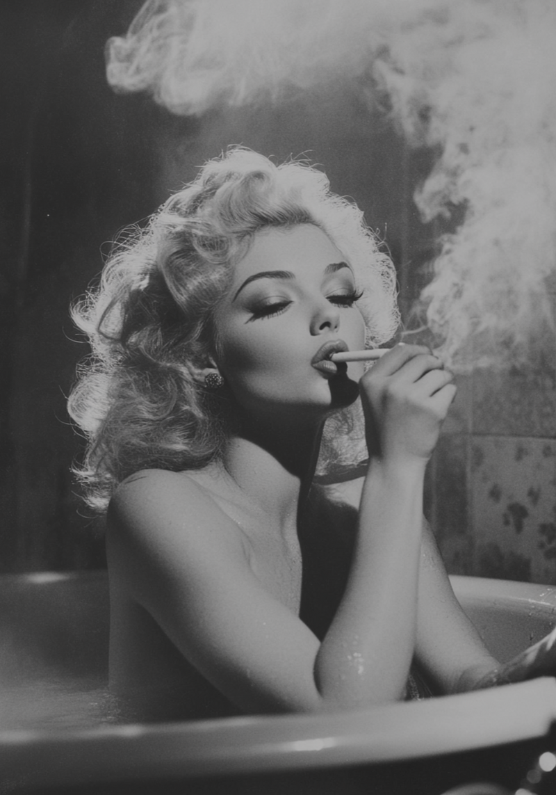 Smoking Elegance Poster