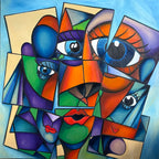 Fragmented - Tony Nilsson affisch – köp poster online – Bozetto väggdekoration