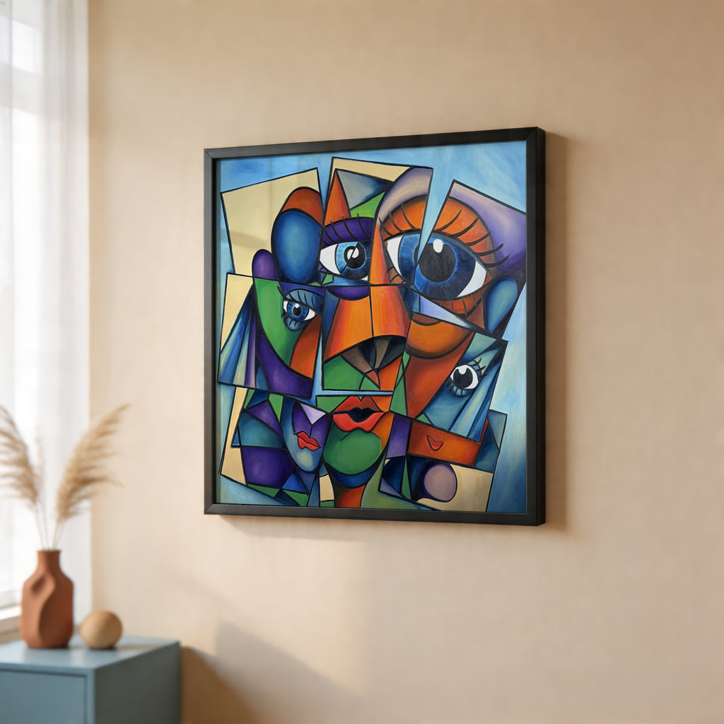 Fragmented - Tony Nilsson – poster väggdekoration inredning – Affischer hos Bozetto