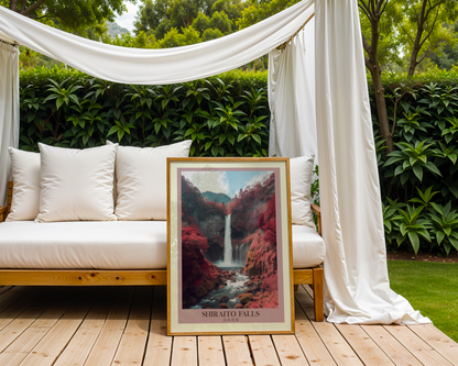 Shiraito Falls Poster