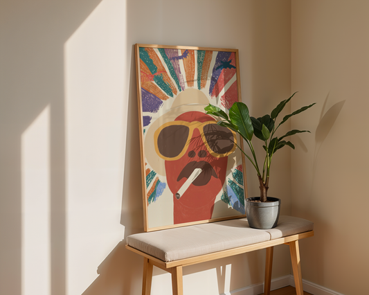 Fear and Loathing Retro Poster