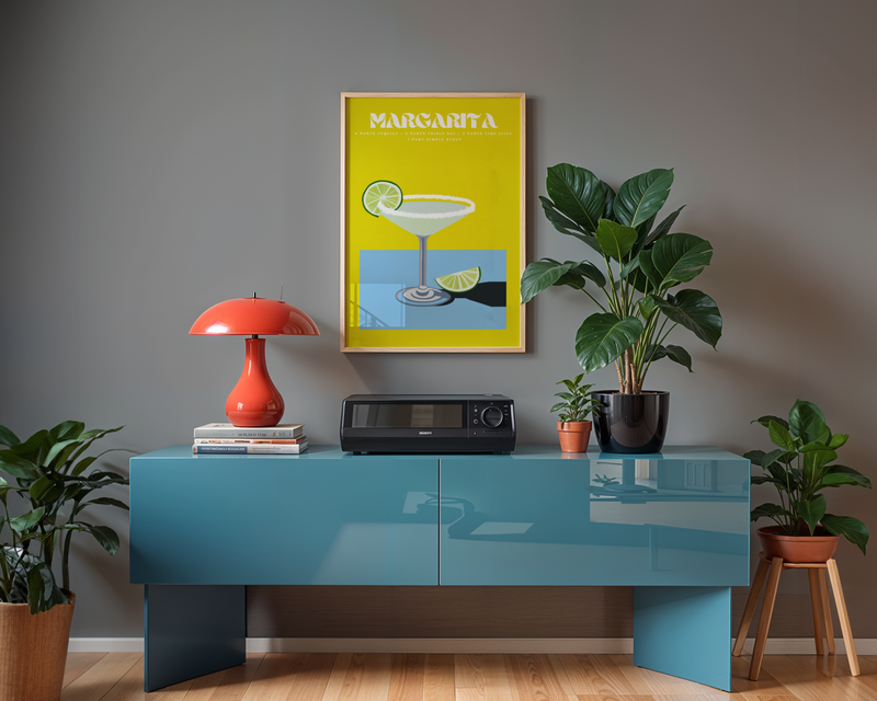 Margarita Cocktail Poster