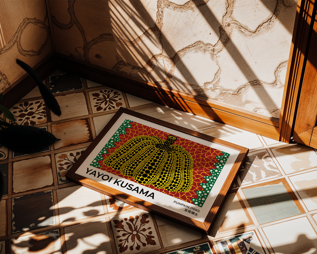 Yayoi Kusama – Pumpkin (1990) Poster