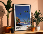 Hiroshi Nagai Seaside Drive Poster