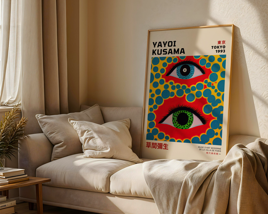 Yayoi Kusama Eye Poster