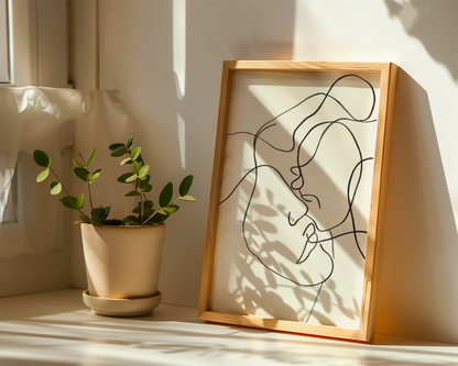 One Line Kiss Poster