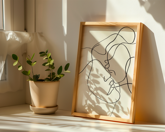 One Line Kiss Poster