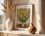 Claude Monet Bouquet Of Sunflowers Poster