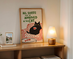 Approved by the Cat Poster