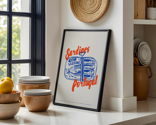 Portuguese Sardines Poster