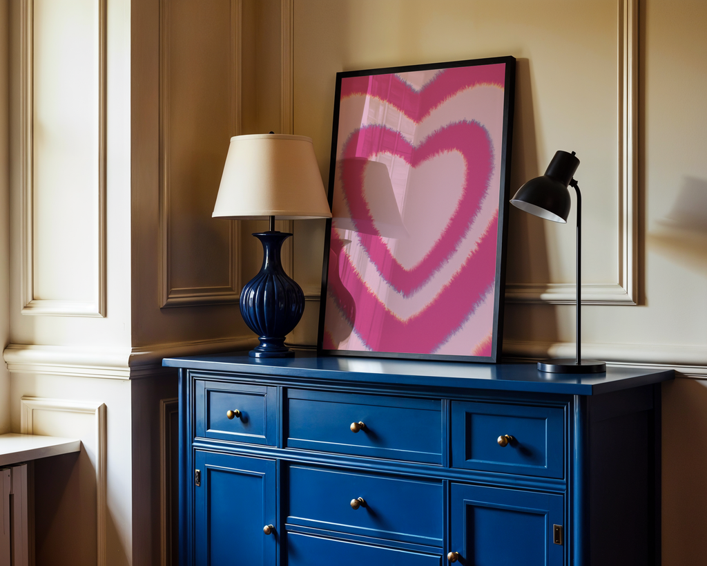 Electric Heart Poster