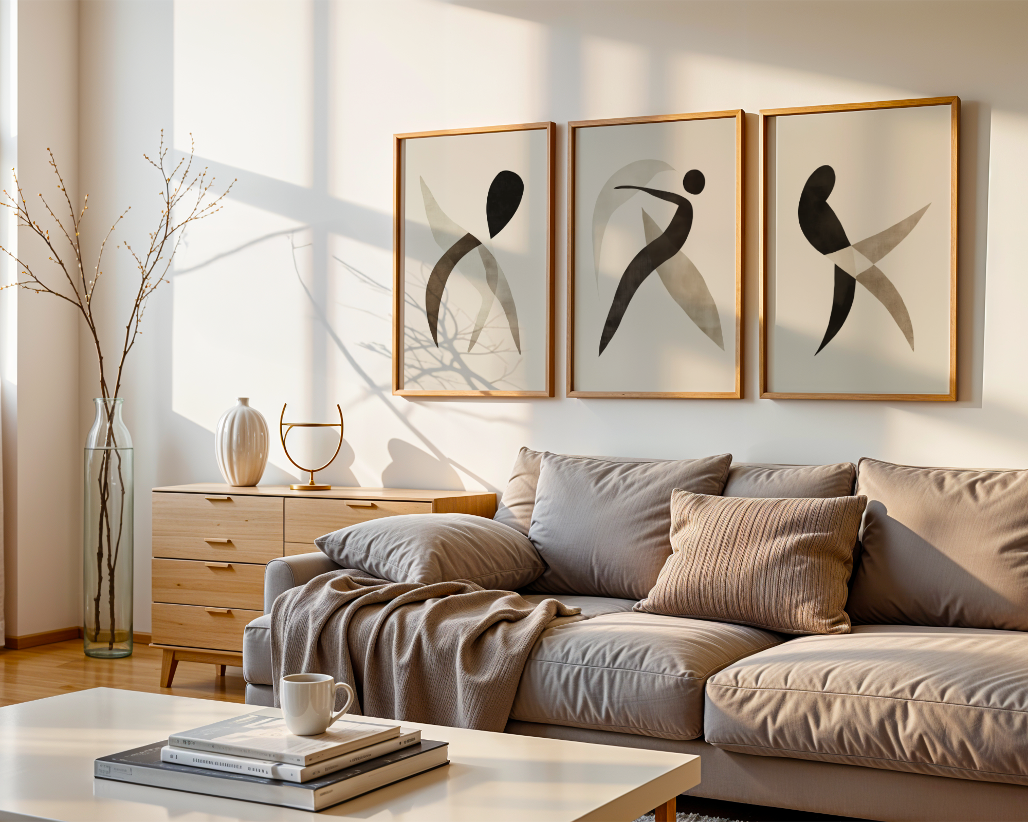 Abstract Balance Poster