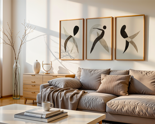 Abstract Movement Poster