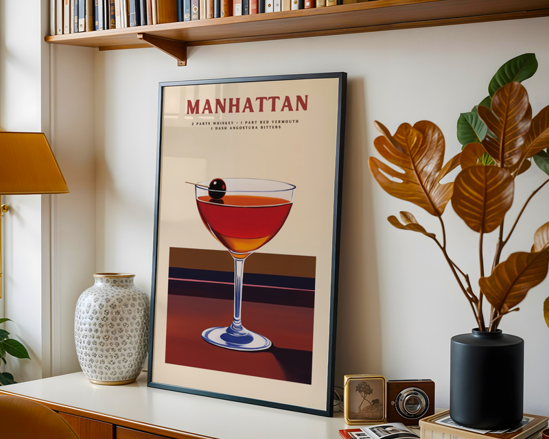 Manhattan No.2 Drink Poster