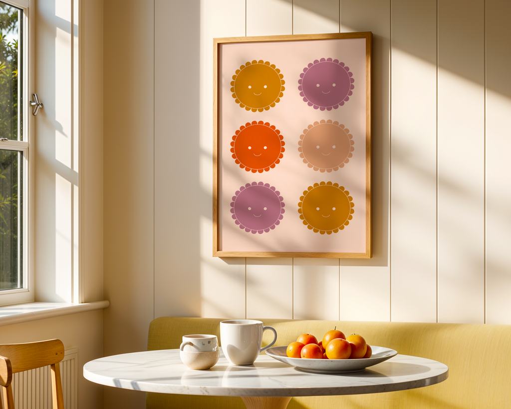 Happy Dots Poster