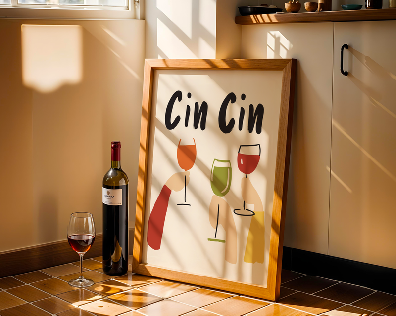 Cin Cin Cheers Poster