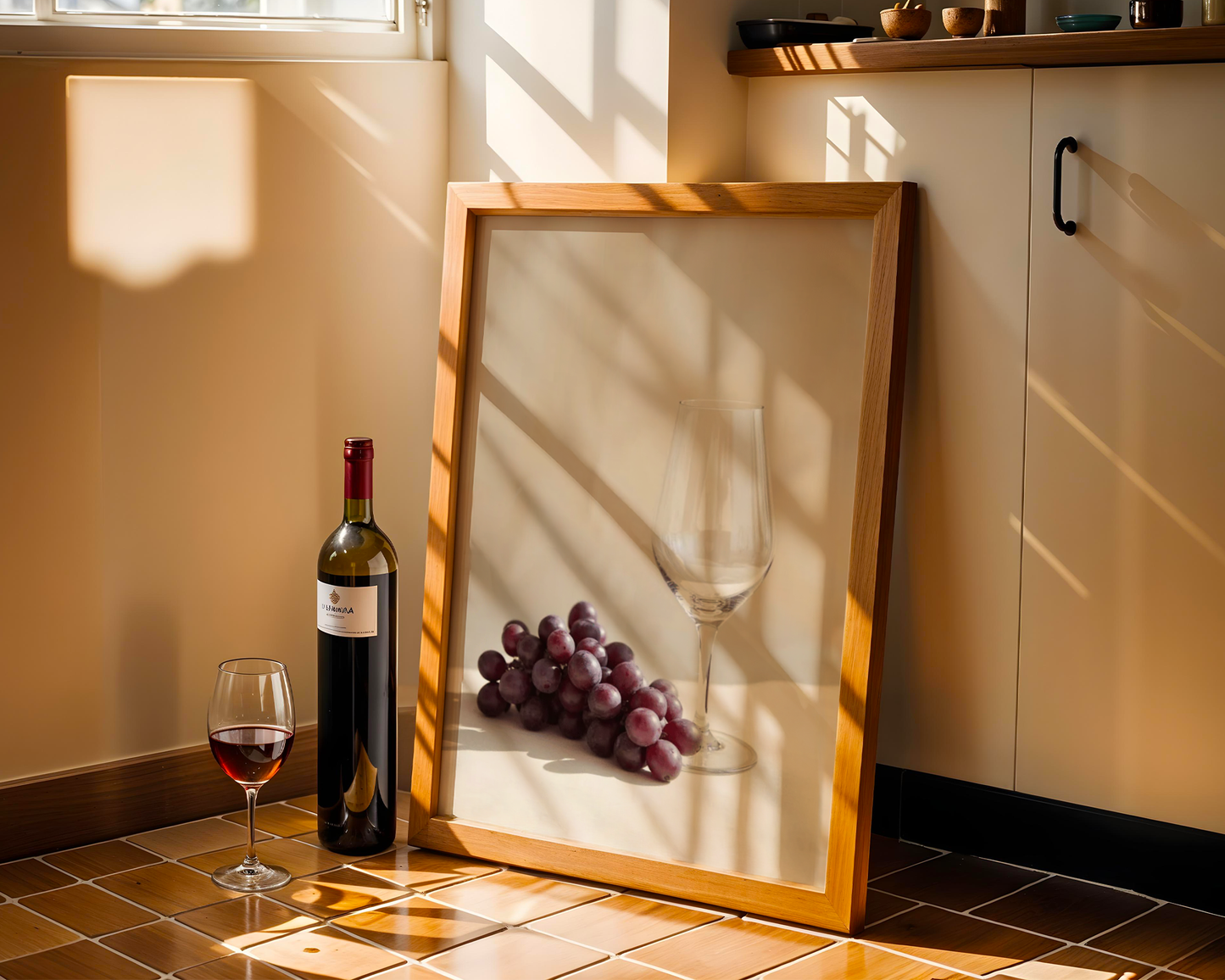 Time For Grapes Poster