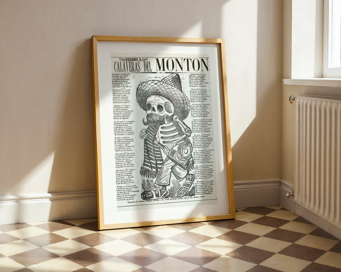 Calaveras Del Monton Poster