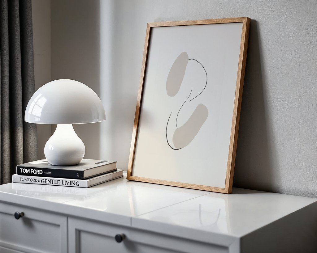 Gentle Curves Poster