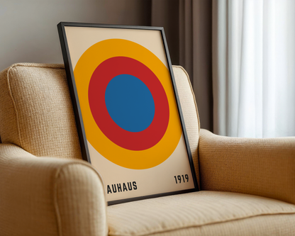 Bauhaus Target Poster