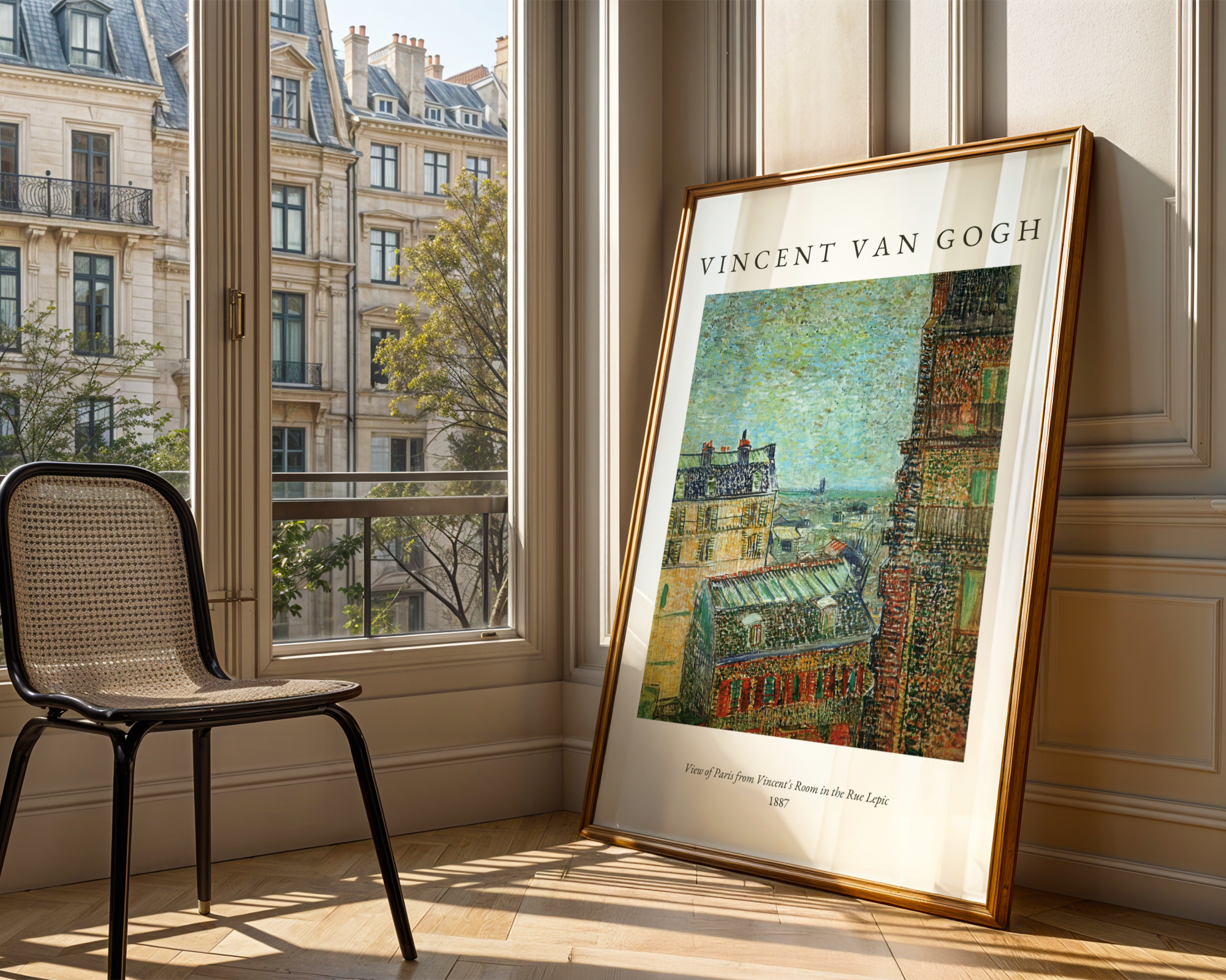 Van Gogh View Of Paris Poster