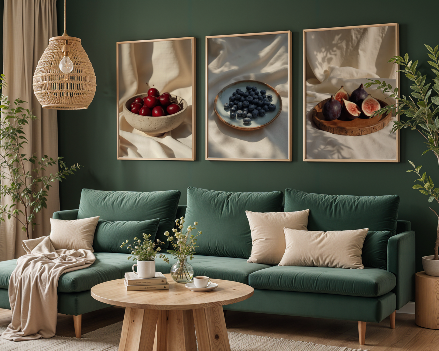 Fresh Blueberry Poster