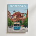 Göteborg Spårvagnsliv Poster