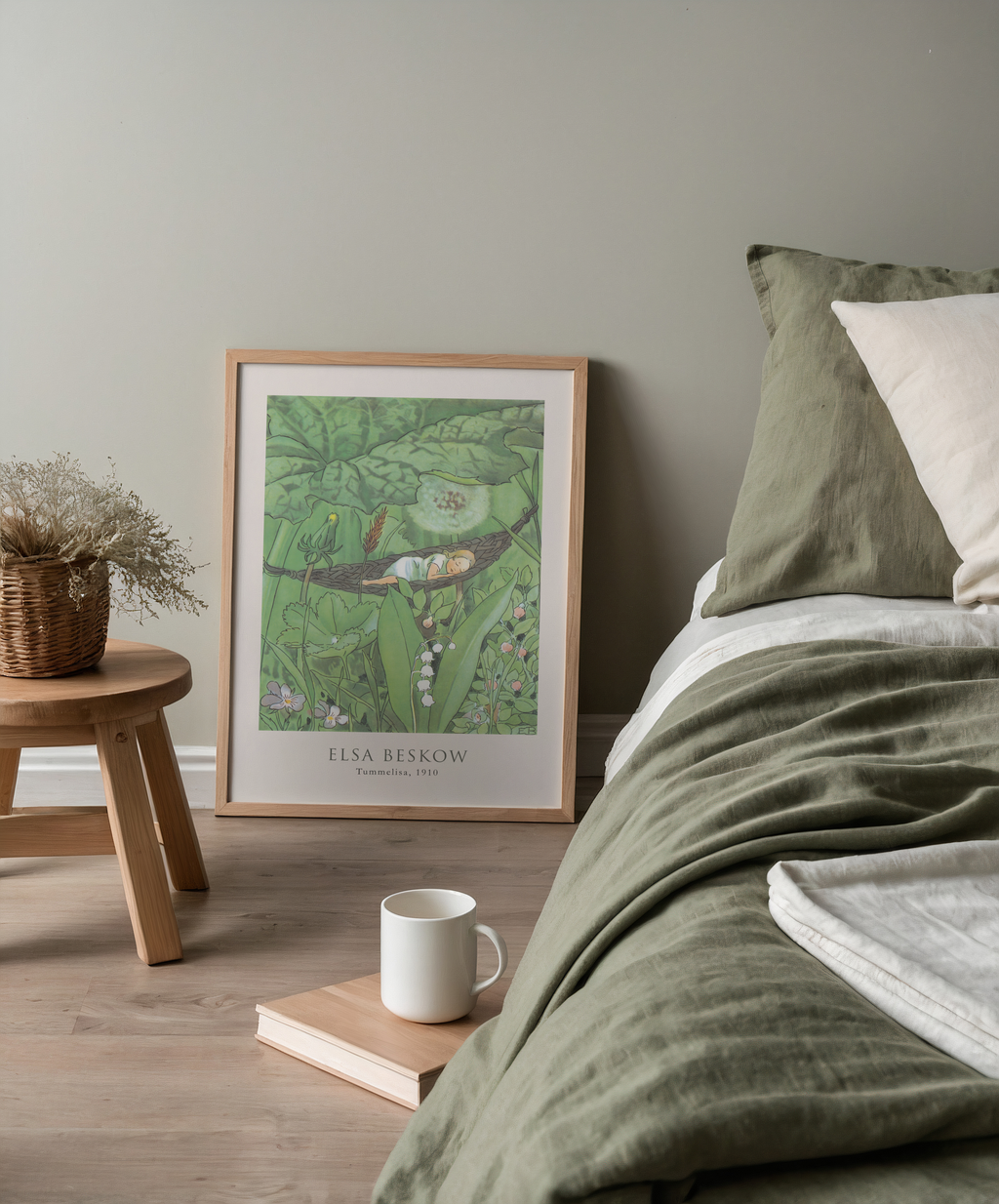 Elsa Beskow Tummelisa 1910 Poster – poster väggdekoration