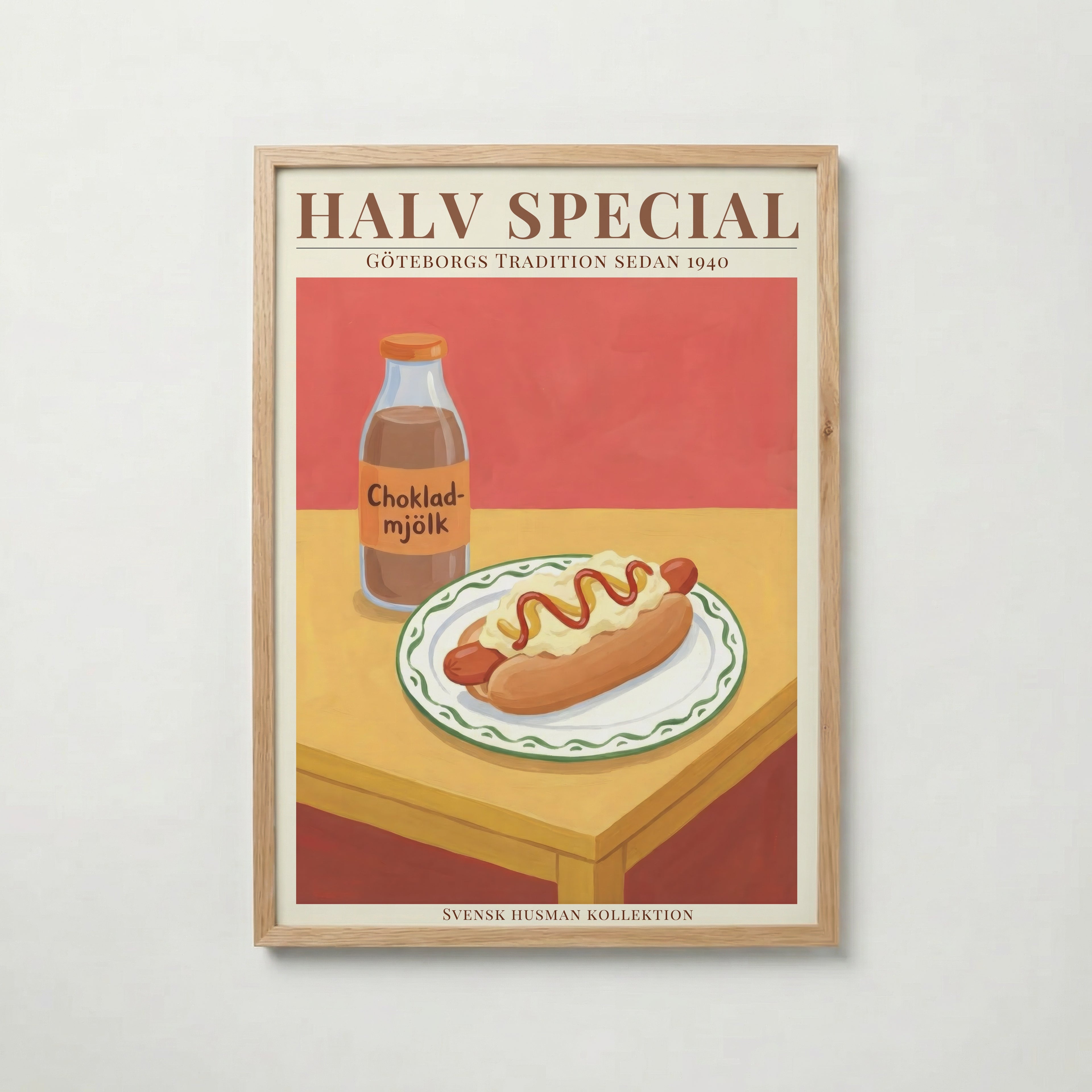 Halv Special Poster affisch – köp poster online – Bozetto väggdekoration