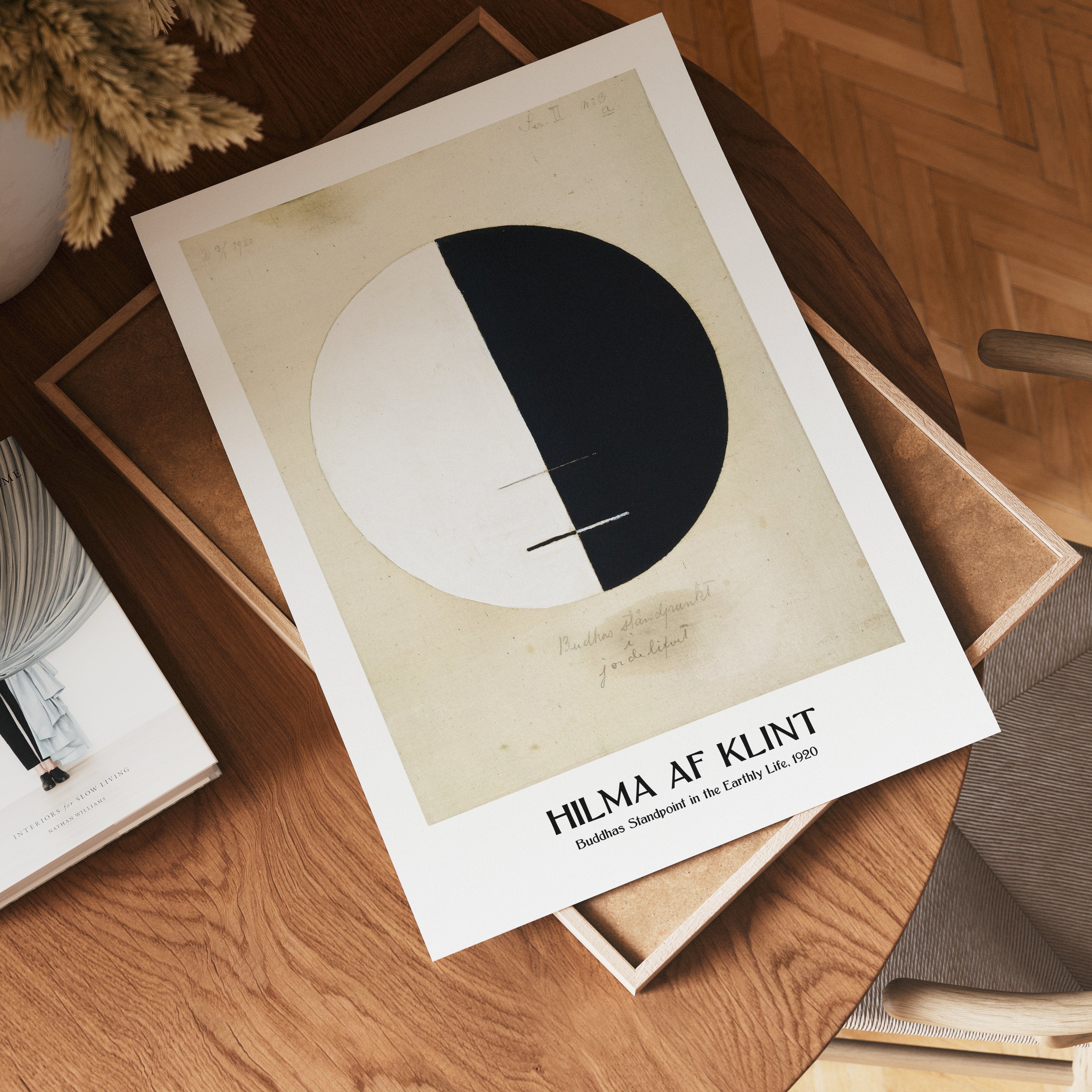 Hilma af Klint Buddhas Standpoint in the Earthly Life Poster