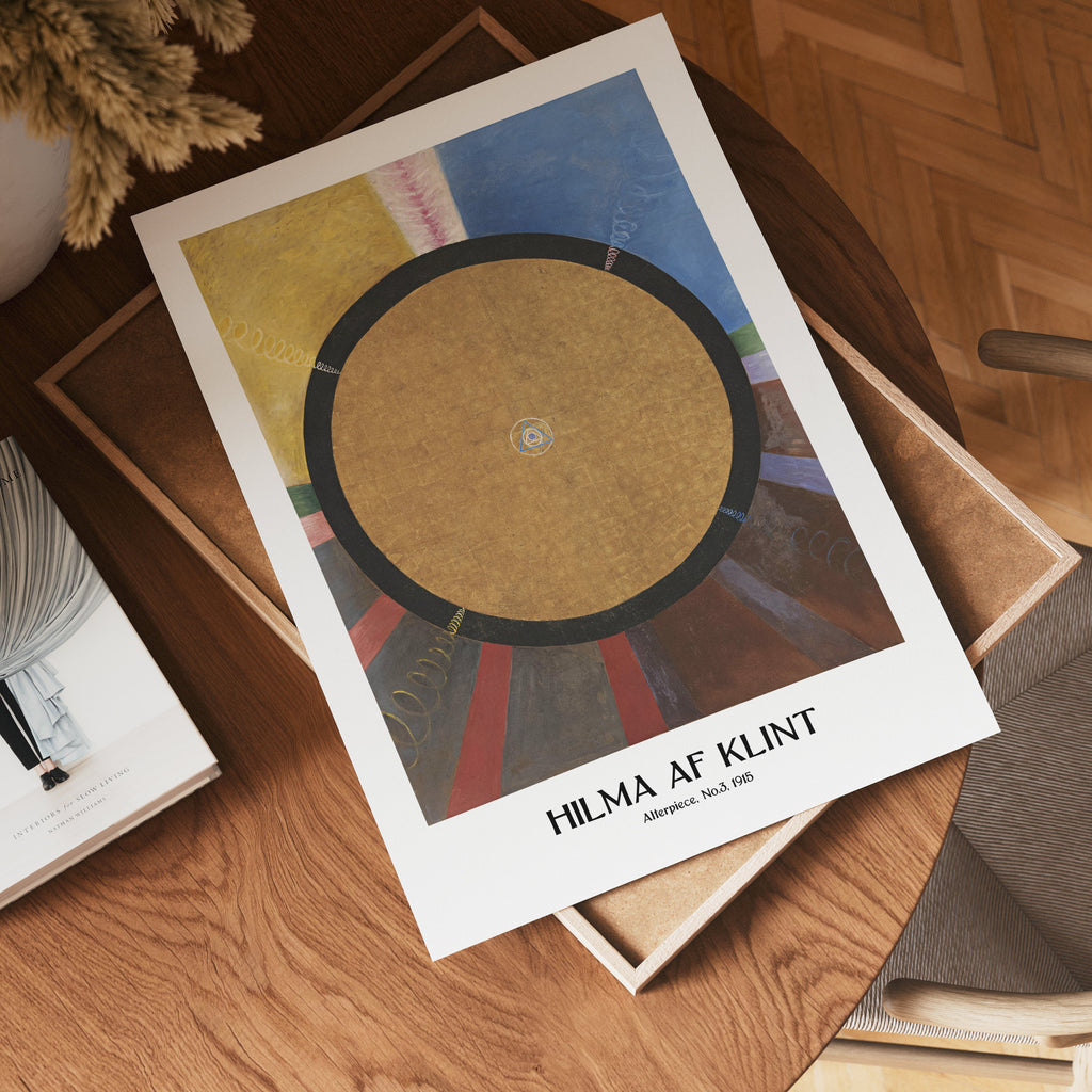 Hilma af Klint The Altarpiece No.3 Poster