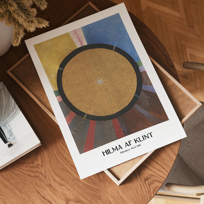 Hilma af Klint The Altarpiece No.3 Poster