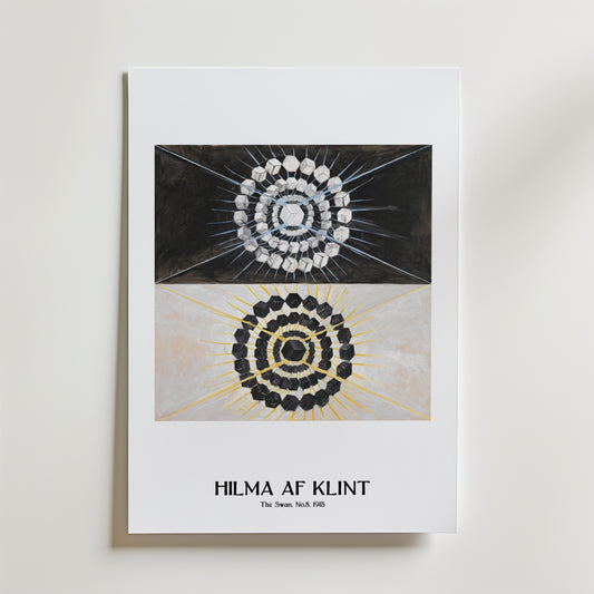 Hilma af Klint The Swan No.8 Poster