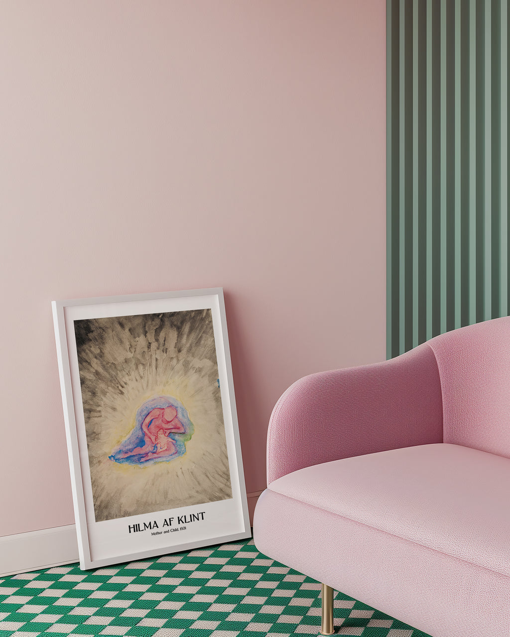 Hilma af Klint Mother and Child Poster