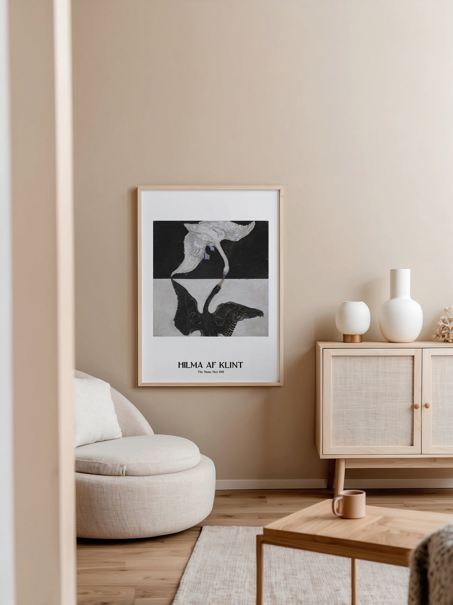 Hilma af Klint The Swan No.1 Poster