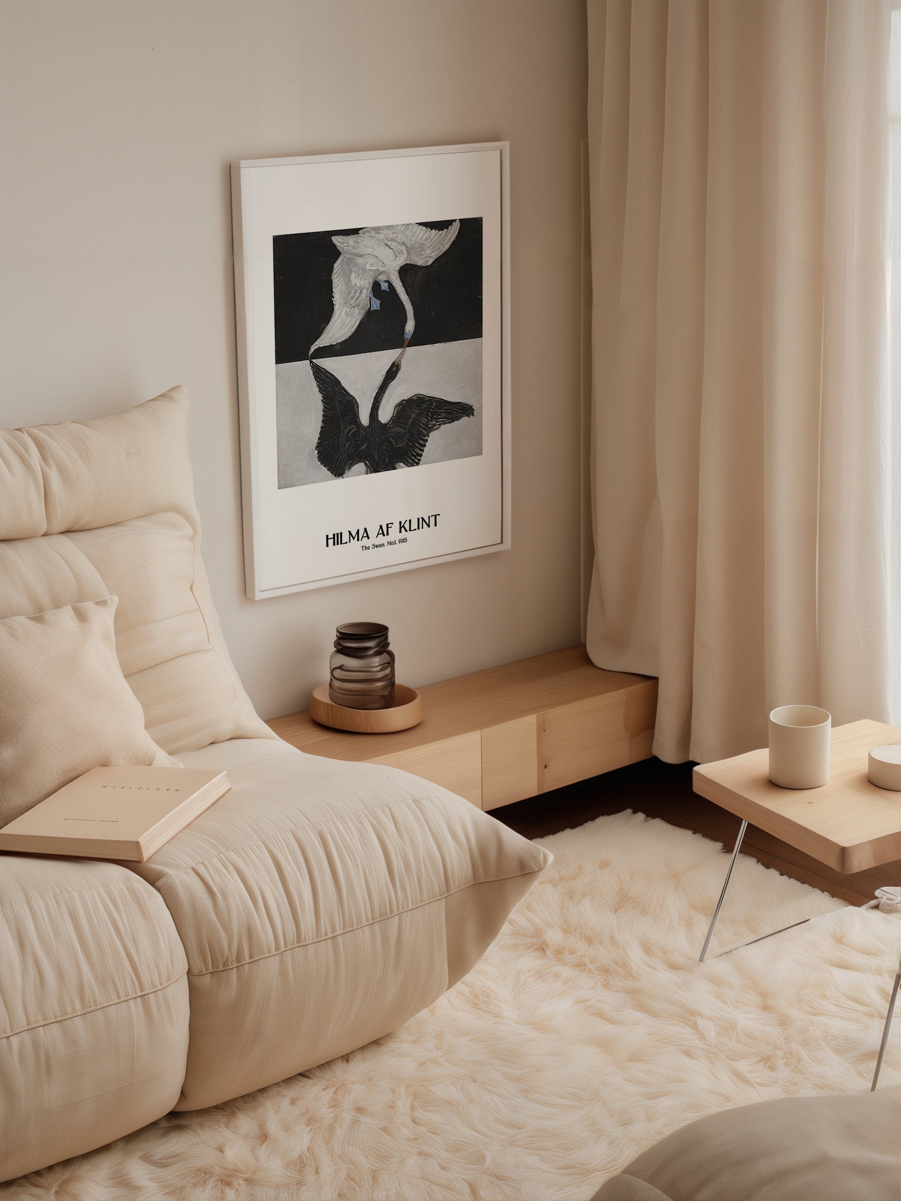 Hilma af Klint The Swan No.1 Poster