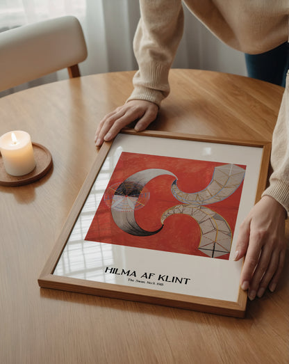 Hilma af Klint The Swan No.9 Poster