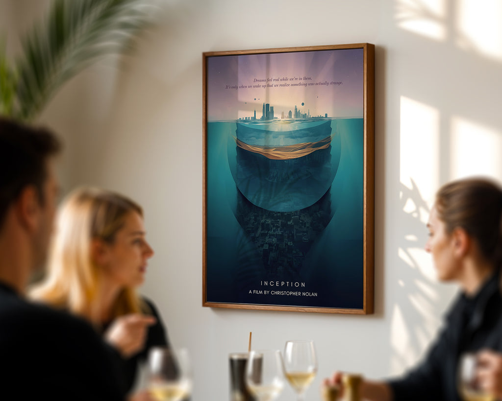 Inception Poster affisch – köp poster online – Bozetto väggdekoration