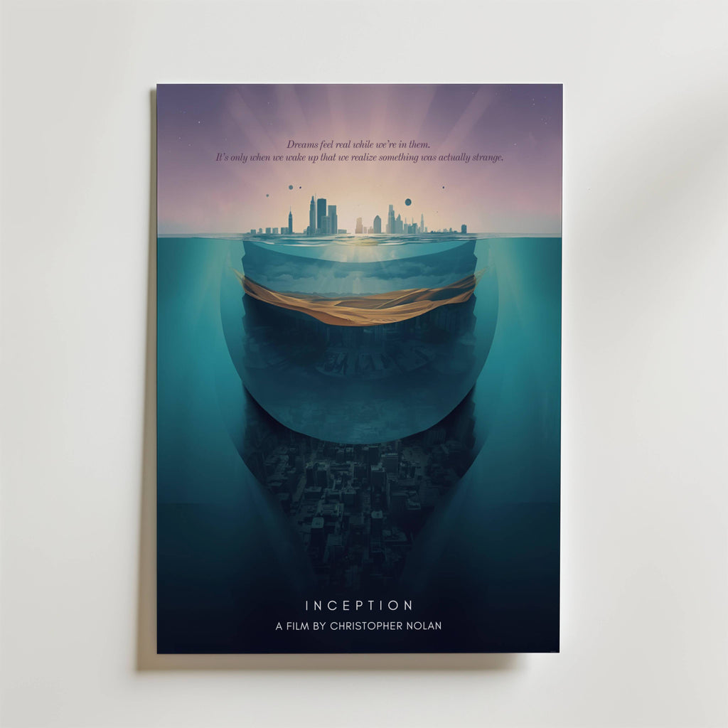 Inception Poster affisch – poster till väggdekoration – köp online hos Bozetto
