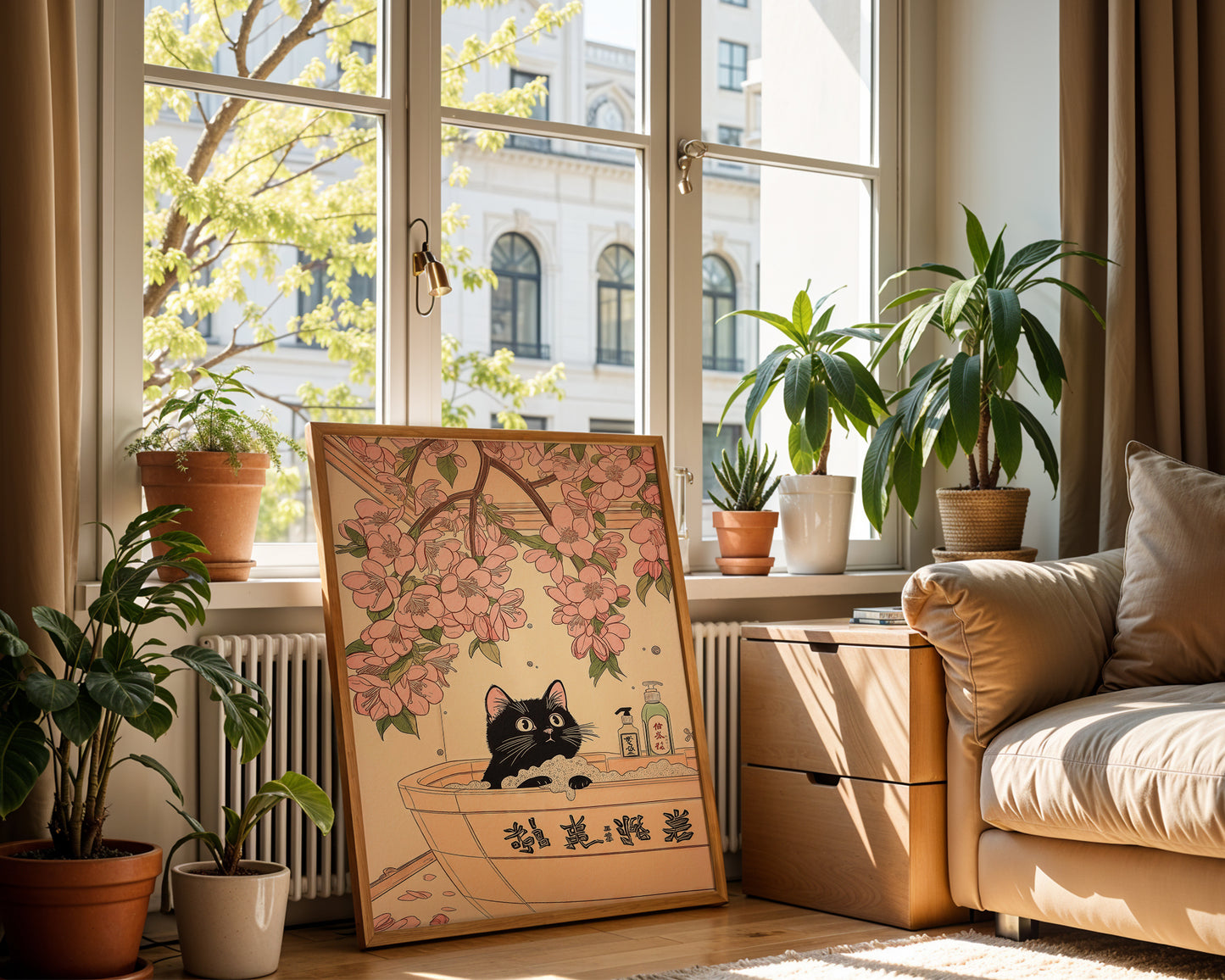 Zen Bath Time Poster