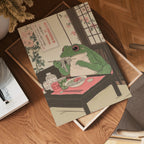 Ramen Frog Poster