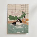 Calm Cat Moment Poster