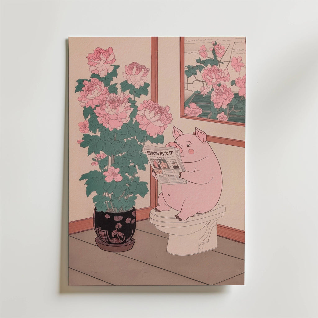 Serenity In Bloom Poster