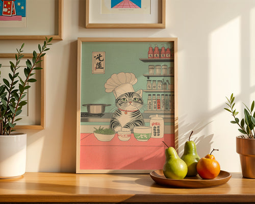 Chef Cat’s Kitchen Poster