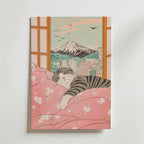 Peaceful City Dreams Poster