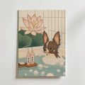 Lotus Bath Serenity Poster