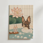 Lotus Bath Serenity Poster