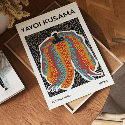 Yayoi Kusama Pumpkin 2002 No.2 Poster